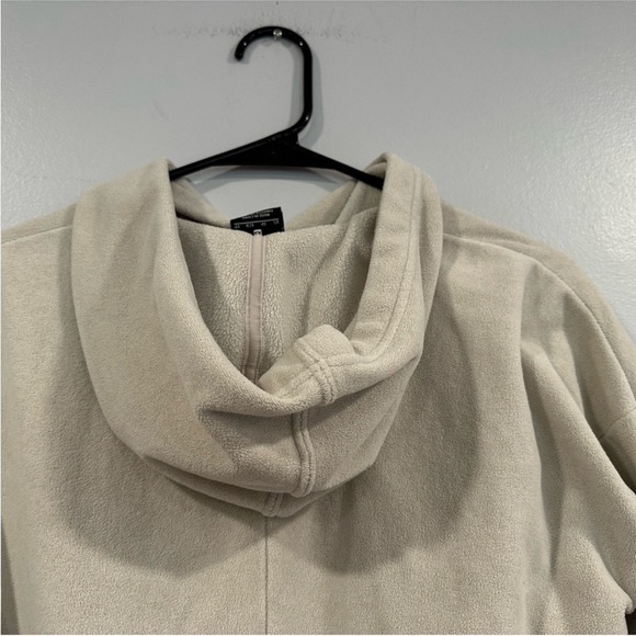 Nike Fleece Oatmeal Hooded Pullover XS - Picture 5 of 9